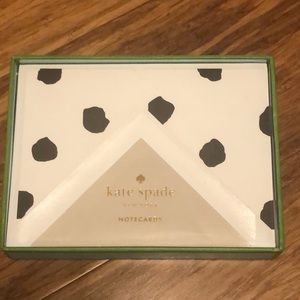 Host pick! Kate Spade black white stationary. NWT.